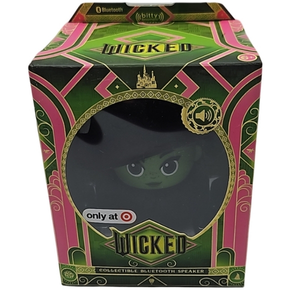 Wicked Elphaba Bitty Boomer Bluetooth Speaker NWT - Picture 6 of 8